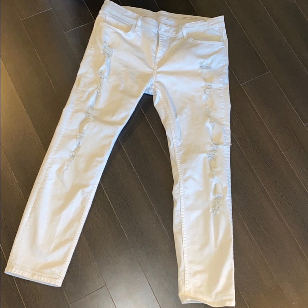 Zara White jeans